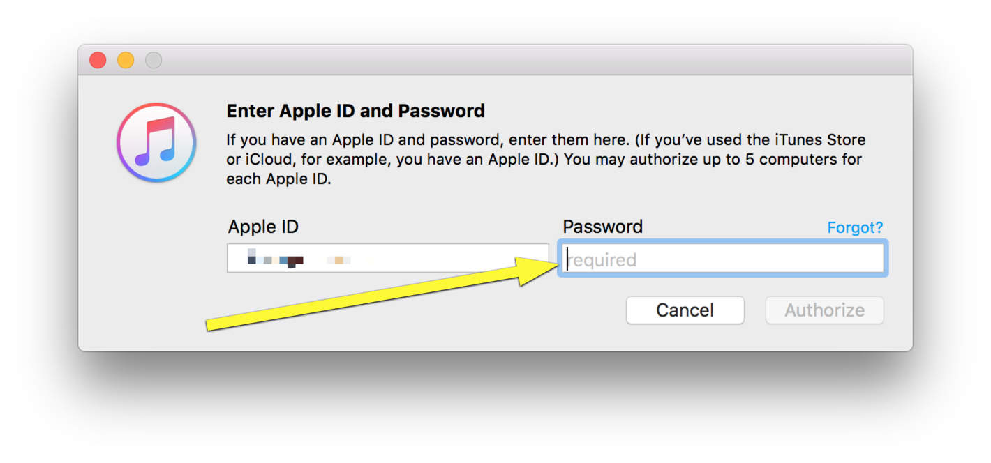 Forgot apple id password